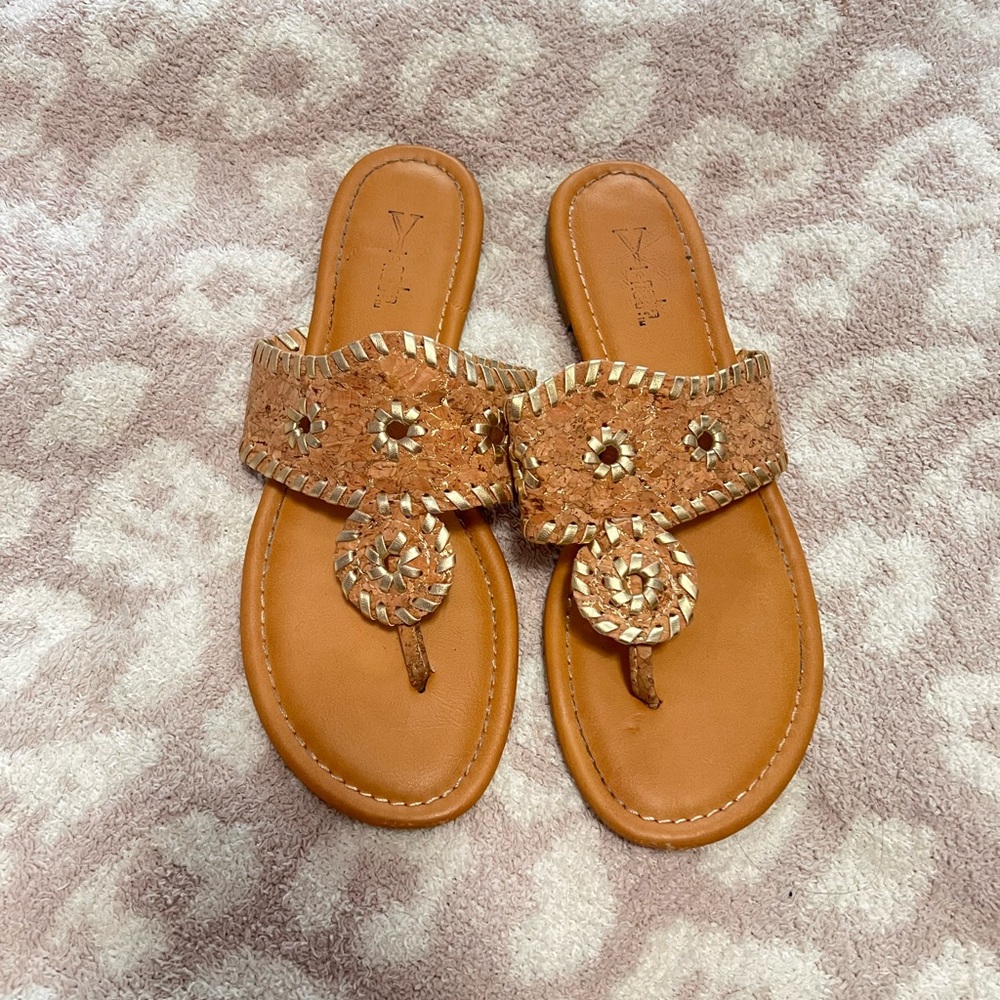 Tan Leather Sandals